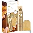 Dove Time to Glow and Go Gradual Self-Tan Gift Set with a tan applicator mitt perfect gifts for her 1 piece