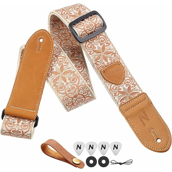 Berfea Ukulele Strap Hawaii etnische stijl nek sling riem