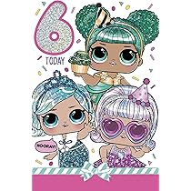 LOL Surprise 9th Birthday Card (LO005) - Character Brands - View #2