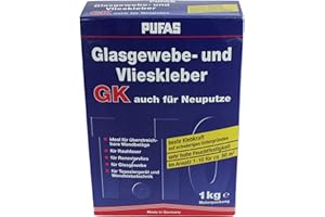 Pufas Glasgewebe- und Vlieskleber GK Ultra 1,0 KG