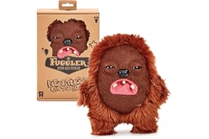 Fuggler New Fuggs on the Block Hedge Grog Ugly Plush Soft Toy For Children 4 Years+ Plush Teddy Plushie Cuddle Monster Gifts Ugly Stuffed Animal Weird Plushies Cute Monsters
