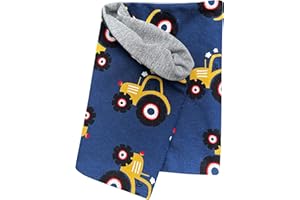 Wollhuhn Öko Jungen/Mädchen Leichter Lockerer Schlupfschal/Halstuch/Loop Baumwolle Jersey Übergangszeiten/Sommer 20220201