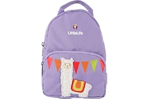 LittleLife Przyjazne twarze zwierzę maluch plecak z bezpiecznym wodzem Dziewczynki Friendly Faces Animal Toddler Backpack With Safety Rein (1 w zestawie)