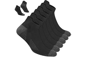 NAVYSPORT Sportsocken aus Baumwolle für Herren, Pack of 6 Pairs