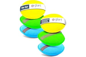 Glart 46PP Mikrofaser Auto Handpolierschwamm 6er Set, 130x25 mm, Wax Applikator Pad für Wachse, Polituren, Lackreiniger, Autopolitur, Lackversiegelung, statt Poliermaschine mit Polierschwamm