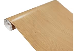 DecoMeister Vinilo Imitacion de Madera de Haya Tirolesa Papel Adhesivo Para Muebles Autoadhesivo Lámina Decorativa Para Cocina Pared Puertas Para Forrar En Rollo Aspecto Madera 90 x 240 cm
