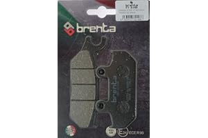 Brenta Pastillas de freno orgánicas para moto Yamaha 400 Artesia, XT y 600, XT K 600, XT Z 660