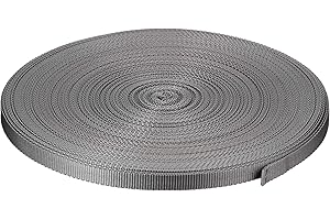 WOLFPACK LINEA PROFESIONAL - Cinta Persiana Gris 14 mm. Rollo 50 metros