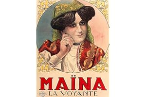 ARTERY8 Galice 1930 Advert Maina Seer Voyante Monica Friends Extra Large XL Wall Art Poster Print La publicité Mur Impression d'affiches