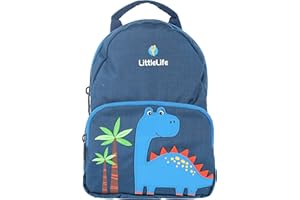 LittleLife Friendly Faces Animal Toddler Backpack with Safety Rein