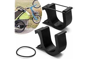 Mobilefox Uniwersalny uchwyt na rower biegowy uchwyt na bagażnik rowerowy uchwyt adapter pasujący do przyczepy Thule Chariot