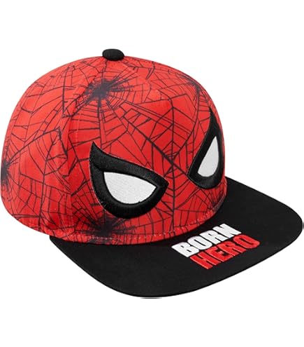 Cappellino Snapback Spiderman 3D - Design Con Occhi, Regolabile - Foto 9