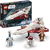 LEGO Star Wars Jedi Starfighter di Obi-Wan Kenobi, Modellino da Costruire di Astronave Giocattolo da l'Attacco dei Cloni con 