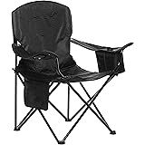 Amazon Basics - Sedia da campeggio con tasca termica
