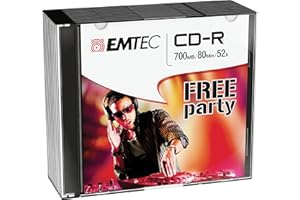 Emtec CD-R 80 - Confezione da 10