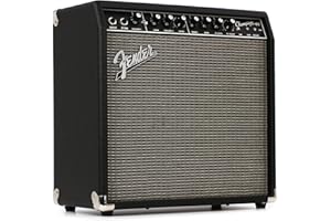 Fender Champion 40, Combo Guitar Amp, 40W, Suitable for Electric Guitar, Black/Silver