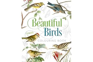 Beautiful Birds Colouring Book (Arcturus Classic Nature Colouring)