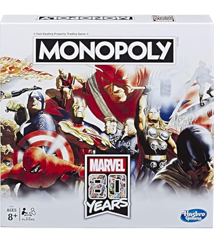 MONOPOLY MARVEL AVENGERS/モノポリー アベンジャーズ Hasbro Monopol do gier Avengers : Amazon.pl: Zabawki