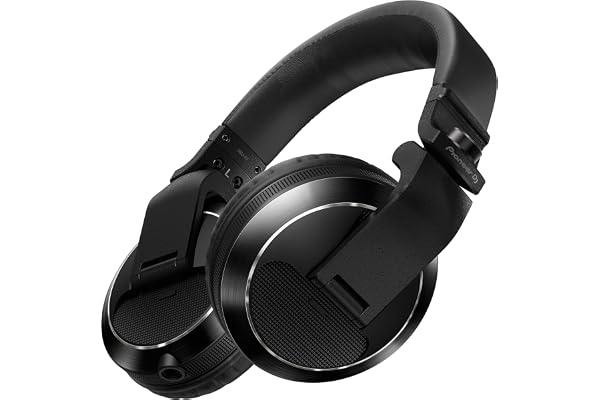 Pioneer DJ HDJ-X7-K - Casque avec fil pour DJ professionnel, Noir