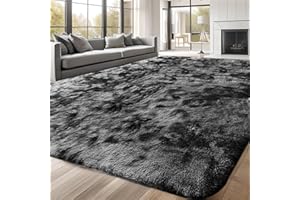 LNZHAO Rugs Living Room - 160x230cm Soft Fluffy Area Rugs for Bedroom - Washable Rug Antiskid Shaggy Rug Carpets - Suit for Bedroom Dorm Nursery Kids Room Office Lounge Home Decor