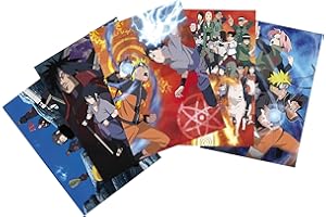 ABYSTYLE - NARUTO SHIPPUDEN - Cartes postales - Set 1 (14.8x10.5)