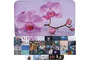 ‎SANILO Sanilo Badteppich, viele schöne Badematten zur Auswahl, Badvorleger sehr weich und rutschfest, waschbar und schnelltrocknend (Blooming, 50 x 80 cm)