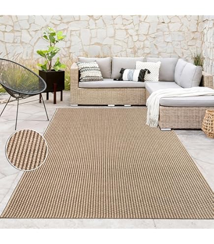 Tapis uni de Salon Chambre Relax Sobre et Epuré - Mocca 280 x 370 cm