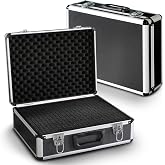 PeakTech 7305 - Universal Case for Measuring Devices, Robust Tool Storage, Foam Filled, Lockable, Dust Protection, L - 405 x