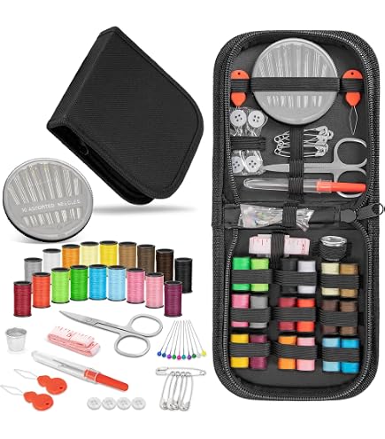 48x Quick Fix Nähsets – Komplett-Set Mit Nadeln, Faden & Knöpfen Für Unterwegs