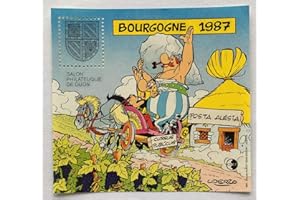 Générique 1 Feuillet de Collection CNEP, Authentique et Neuf de 1987. N° 8. Astérix, Timbre de France. par des Livres Express