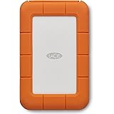LaCie Rugged USB-C, 4TB, Hard Disk Esterno Portatile, incl. USB-C senza cavo USB-A, Unità Shuttle Resistente a Cadute, per Ma
