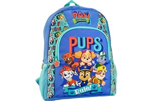 Paw Patrol Plecak | Chase Marshall Skye | Torba szkolna dla dzieci, NIEBIESKI, rozmiar uniwersalny