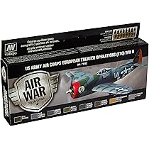 Kit Peinture Vallejo Battle Of Britain - Couleurs Historiques Pour Maquettes Avions RAF