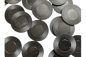 POKER CHIP SHOP Sachet de 500 jetons fins / jetons de poker - Environ 39 mm