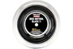 Tourna Big Hitter Black 7 Ultimate Spin Saite, Black7 Spule