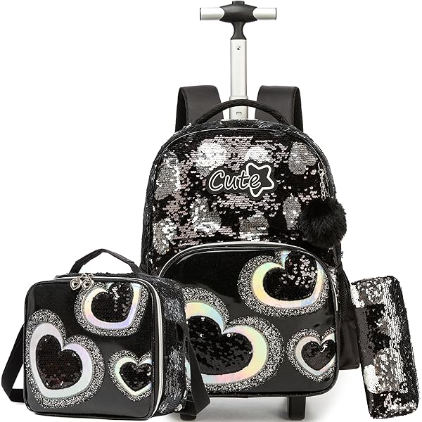 IvyH Sac à Dos à roulettes pour Filles Garçons, Cartables Enfants Primaire Sac Chariot Multifonction Sac d'école Trolley pour Enfants IvyH Sac à Dos à roulettes pour Filles Garçons, Cartables Enfants Primaire Sac Chariot Multifonction Sac d'école Trolley pour Enfants