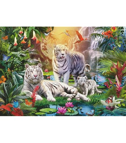 Ravensburger - Puzzle Adulte - Puzzle 1000 pièces - Famille de loups dans la forêt - Adultes et enfants à partir de 14 ans - Puzzle de qualité supérieure - Animaux & Fantaisie - 12000477 Ravensburger - Puzzle Adulte - Puzzle 1000 pièces - Famille de loups dans la forêt - Adultes et enfants à partir de 14 ans - Puzzle de qualité supérieure - Animaux & Fantaisie - 12000477