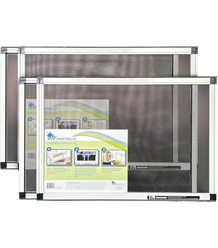 Moustiquaire De Fenêtre De Rechange, 122 X 200 Cm, Filet Coulissant En