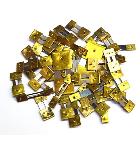 Steel Clock Hands Clock Hand Nuts X12 Mixed Gold & Silver - Repair Parts For Clockmakers & DIY Clock Repair Tools - Foto 6