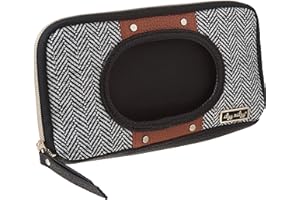 Itzy Ritzy Travel Wipes Case – Portable, On-The-Go Baby Wipes Holder Including Removable Clips for Car Visor Or Seat Back, Designed to Hold Packs of Up to 64 Wipes, Coffee & Cream