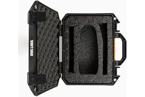 Owl Labs Official Meeting Owl Hard-Sided Carrying Case - fits any version of the Meeting Owl, USB and power cables, Expansion Mic, and power supply