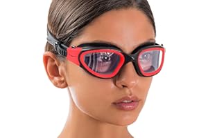 AqtivAqua Gafas de Natación DX, Gafas Natacion de Visión Amplia para Hombres y Mujeres Adultos, Anti Vaho Sin Fugas