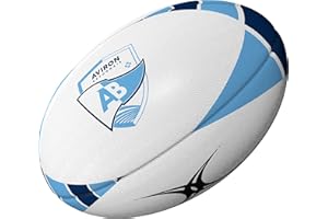 Gilbert Ballon de Rugby Bayonne - Collection Officielle Aviron Bayonnais