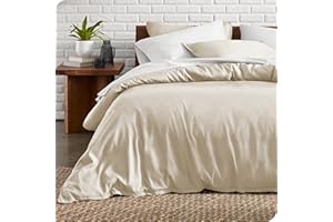 Bare Home - Juego Nórdico Ultrasuave de la Colección 1800, Tamaño King, Ligero, Transpirable y con 2 Fundas de Almohada a Juego (Tamaño King, Beige)