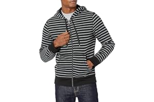 Amazon Essentials Felpa con Cappuccio e Cerniera Integrale in Pile (Disponibile nelle Taglie Big & Tall) Uomo