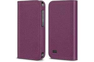 MEDMAX PU Leather Protective Case for Omnipod 5, Lightweight Protective Diabetic Storage Carrying Case for Omnipod 5 Device (Purple)