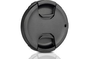 Ares Foto® 72mm Snap-On Objektivdeckel, extra Starke Federn, Kamera-Schutzdeckel aus 100% recyceltem Kunststoff - kompatibel mit Nikon, Canon, Sony, Sigma, Tamron, Olympus, Fujifilm...