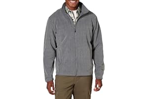 Amazon Essentials Chaqueta de Felpa con Cremallera Completa (Disponible en Tallas Grandes y Largos Especiales) Hombre