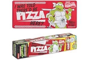 TEENAGE MUTANT NINJA TURTLES Teenage Mutant Ninja Żółwie Podkładka na Biurko - Duża Podkładka Pod Mysz i Klawiaturę 70 x 30 cm - Gadżety do Domu, Biura