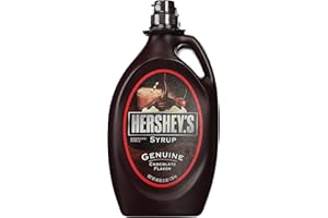 Hershey's Syrup Chocolate Flavour Hersheys Dessert Topping - Pack of 2 x 1.36Kg